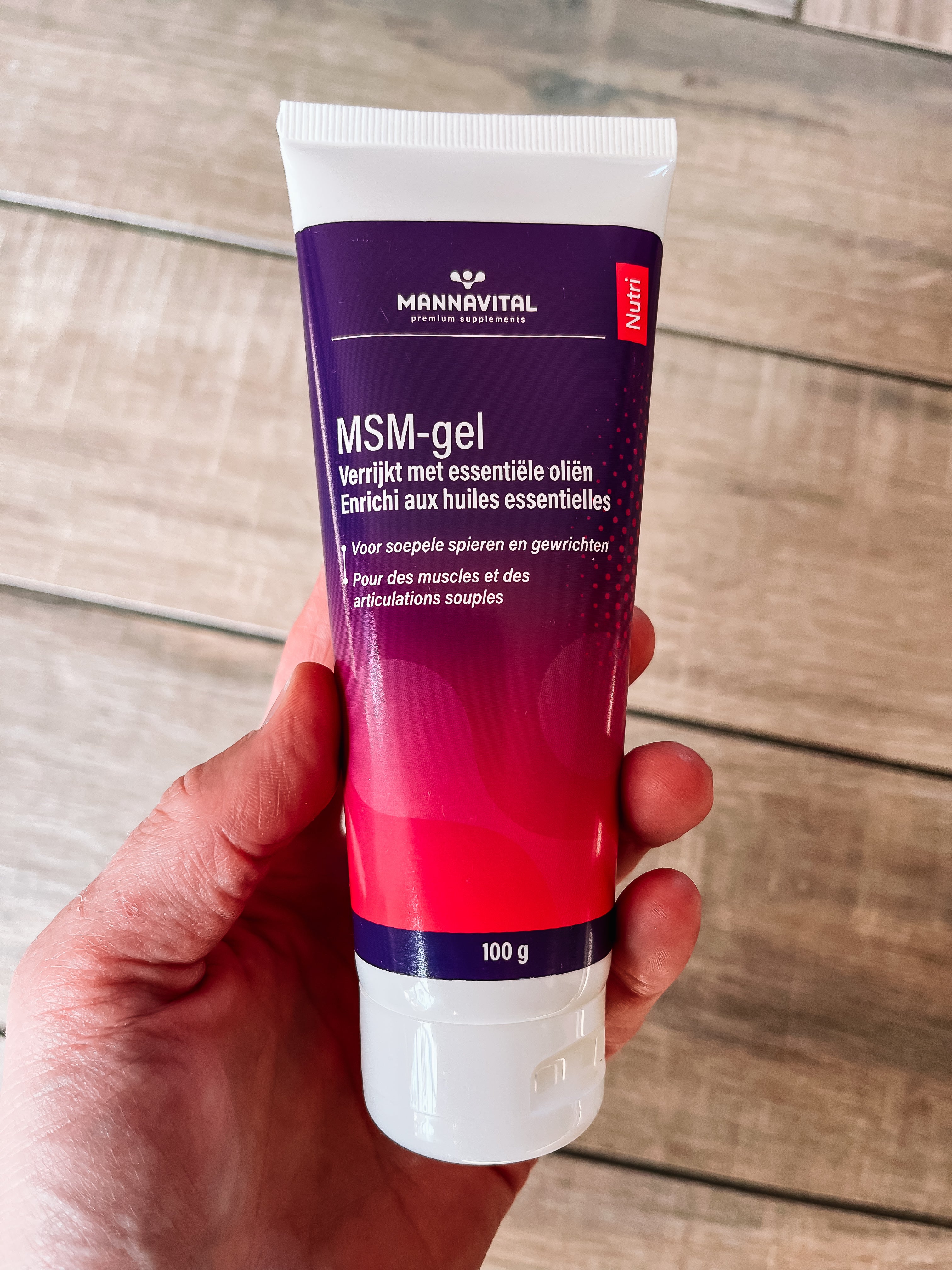 MSM gel (spieren en gewrichten)
