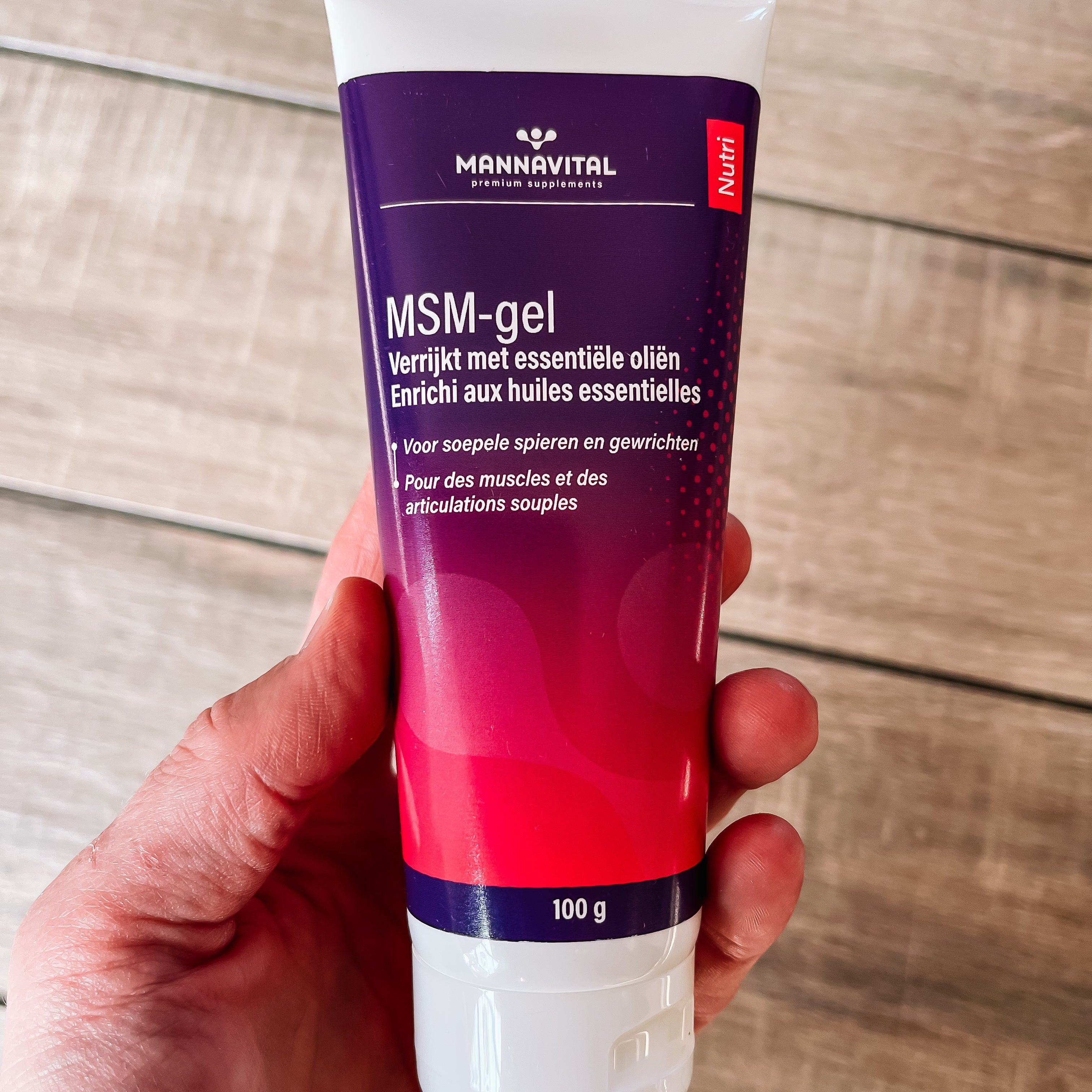 MSM gel (spieren en gewrichten)