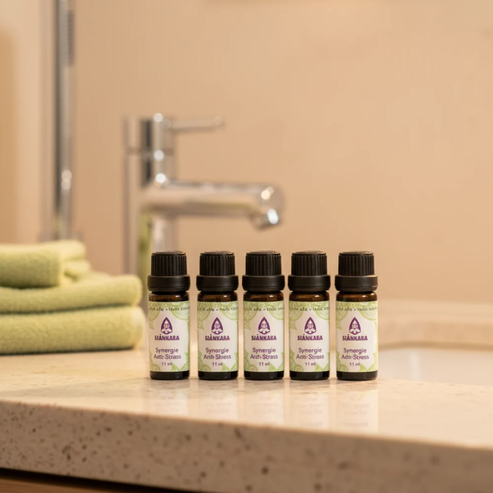 Geurblokje + etherische olie anti stress