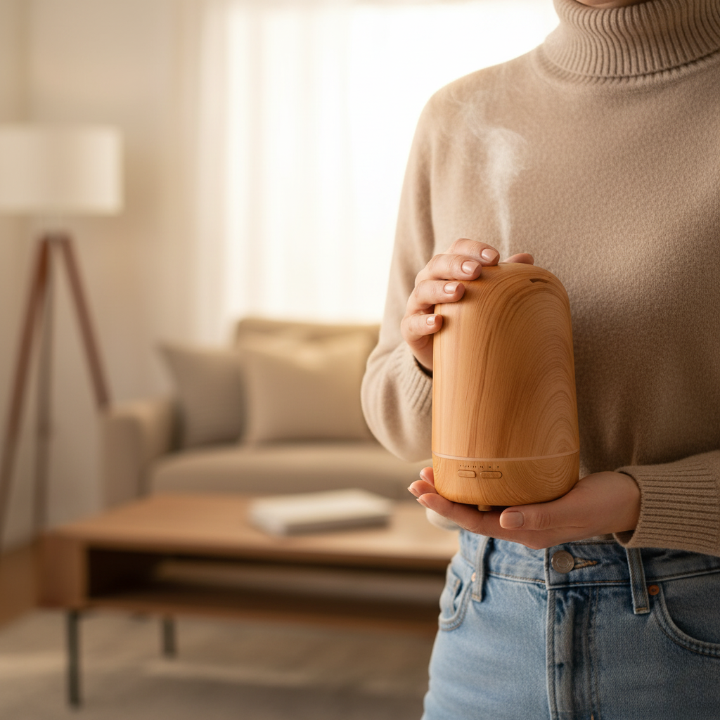 Ultrasoon diffuser light house