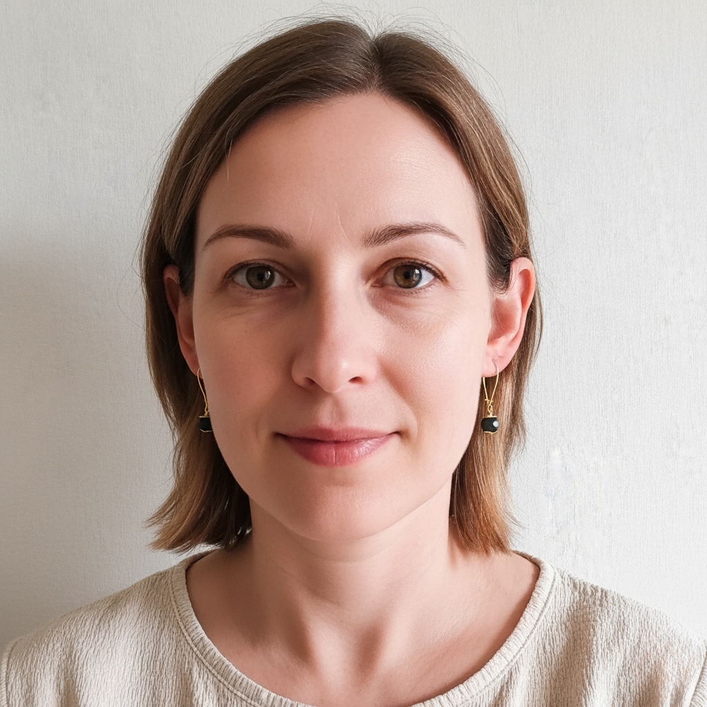 Korte lava oorbellen