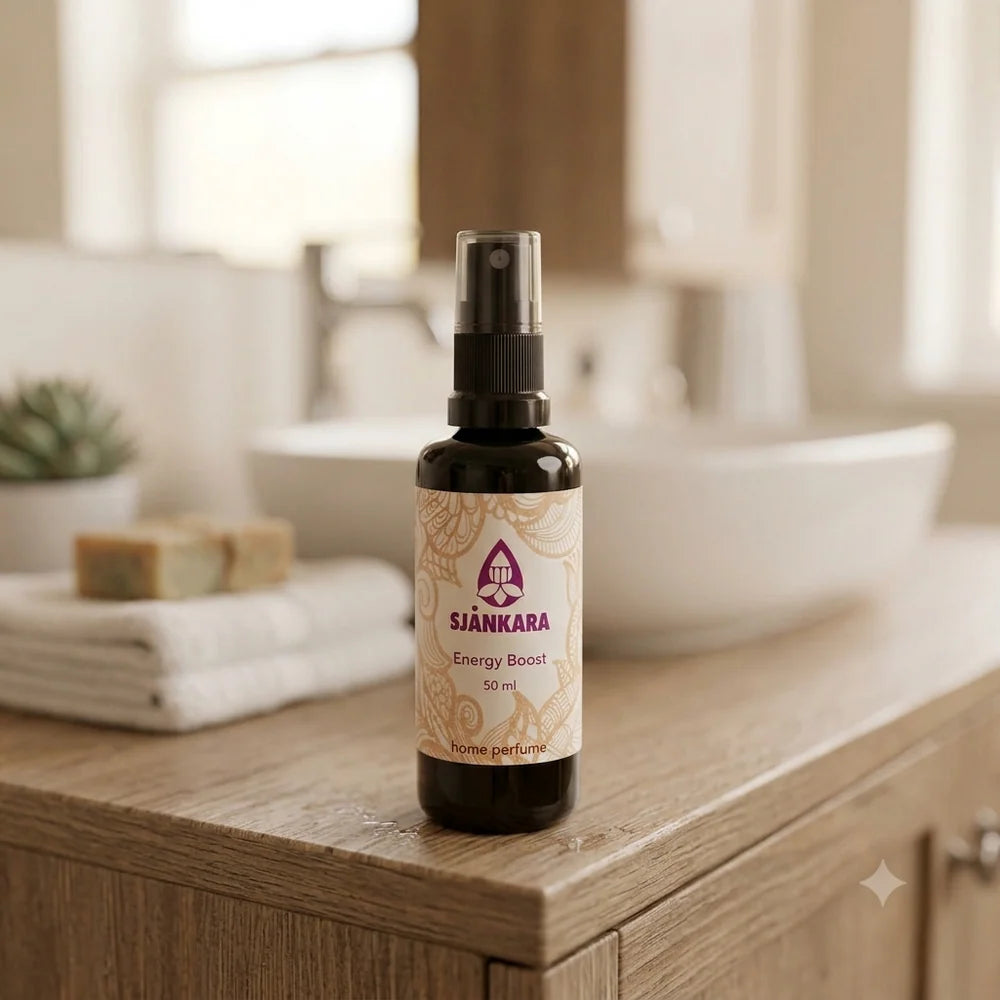 Huisparfum trio – Energie Boost, Marrakesh & Mystique