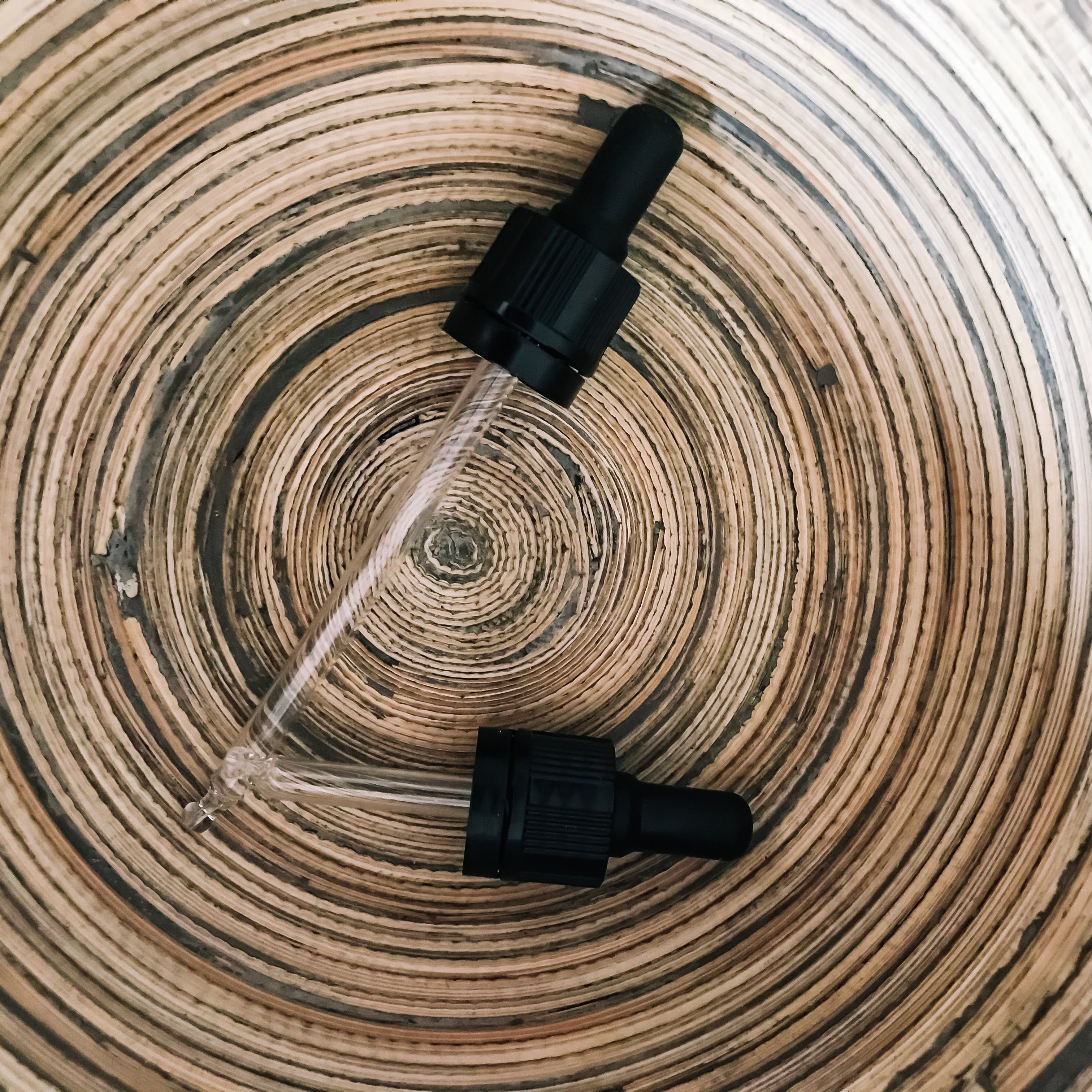 Druppelpipet voor bruin glazen flesjes
