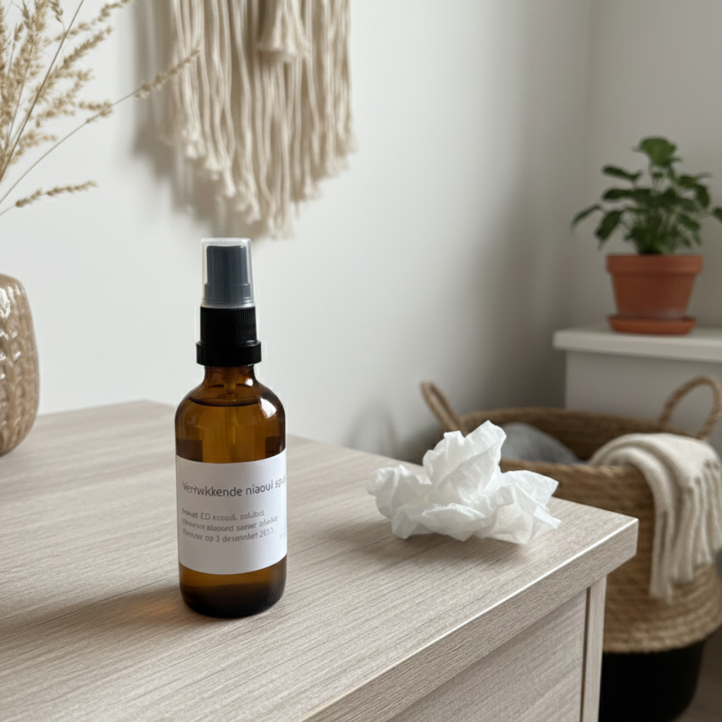 Verkwikkende niaouli spray