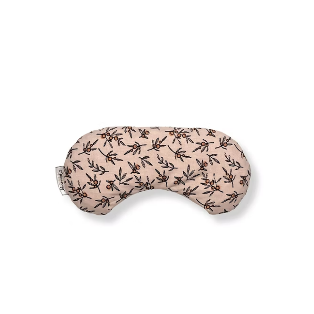 Oogmasker met kersenpitten