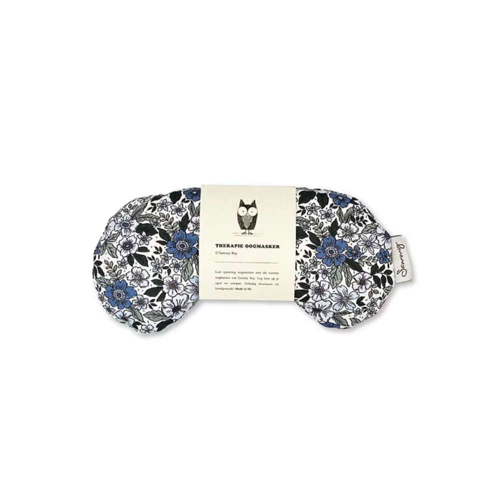 Oogmasker met kersenpitten