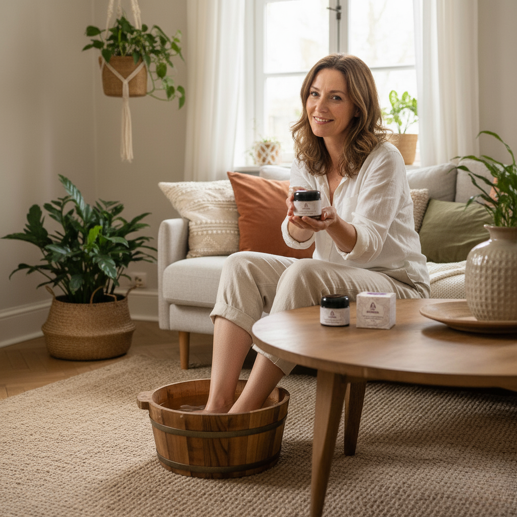 Voetencrème droge voeten